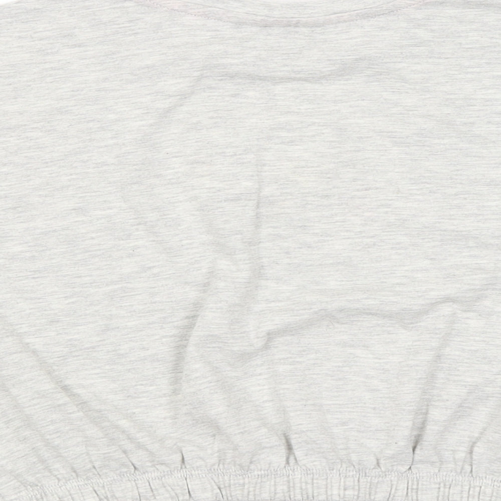George Girls Grey   Basic Blouse Size 8-9 Years