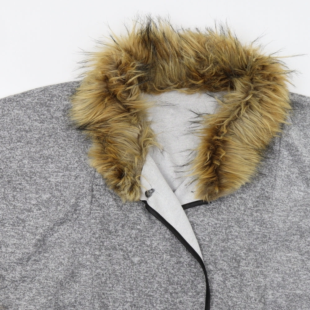 Preworn Womens Grey   Jacket  One Size