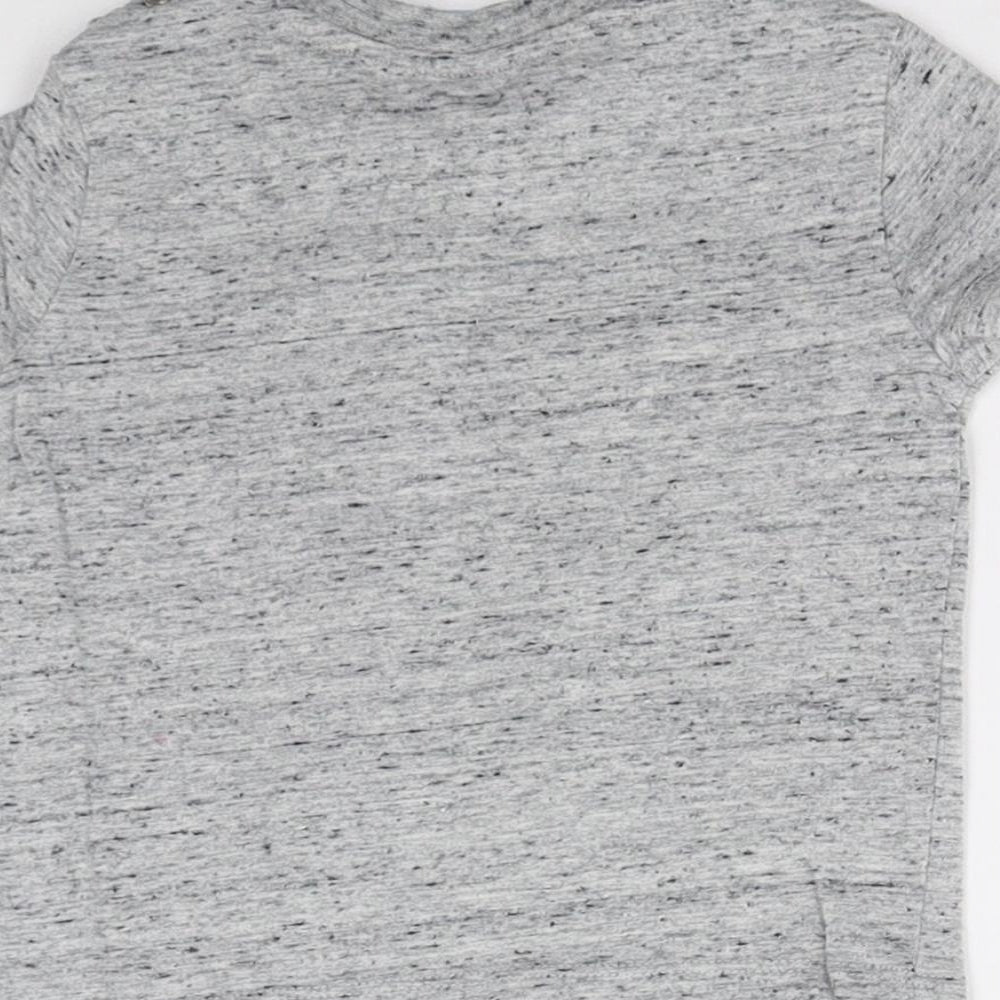 Tesco Baby Grey   Basic T-Shirt Size 12-18 Months  - Superbaby