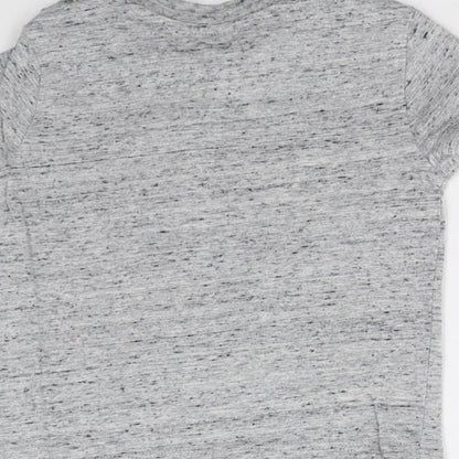 Brand and care label for F&F Baby Grey Basic T-Shirt, size 12-18, Months - Superbaby
