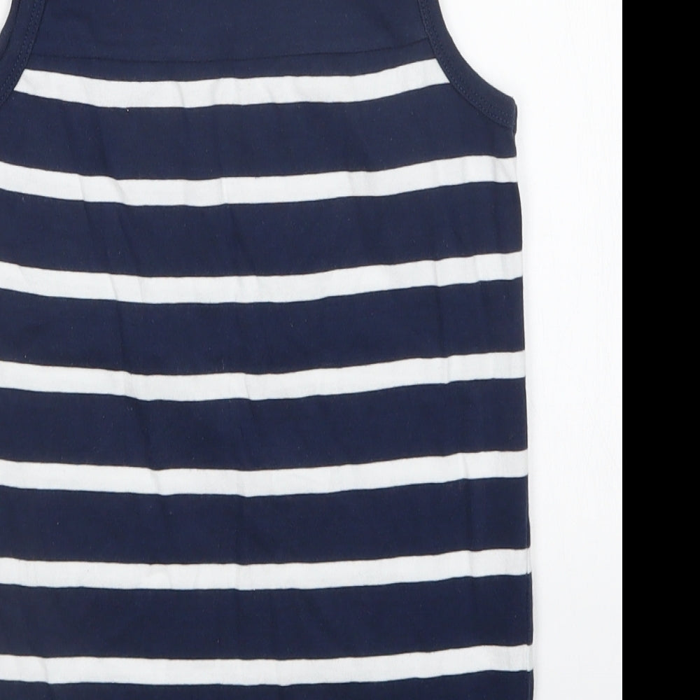 NEXT Boys Multicoloured Striped  Basic Tank Size 9 Years