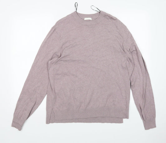 H&M Womens Purple   Pullover Jumper Size L