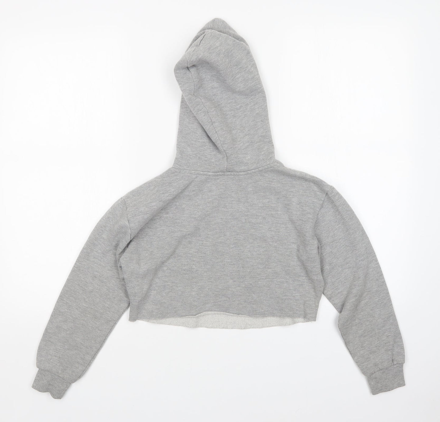 new look  Girls Grey   Pullover Hoodie Size 9 Years