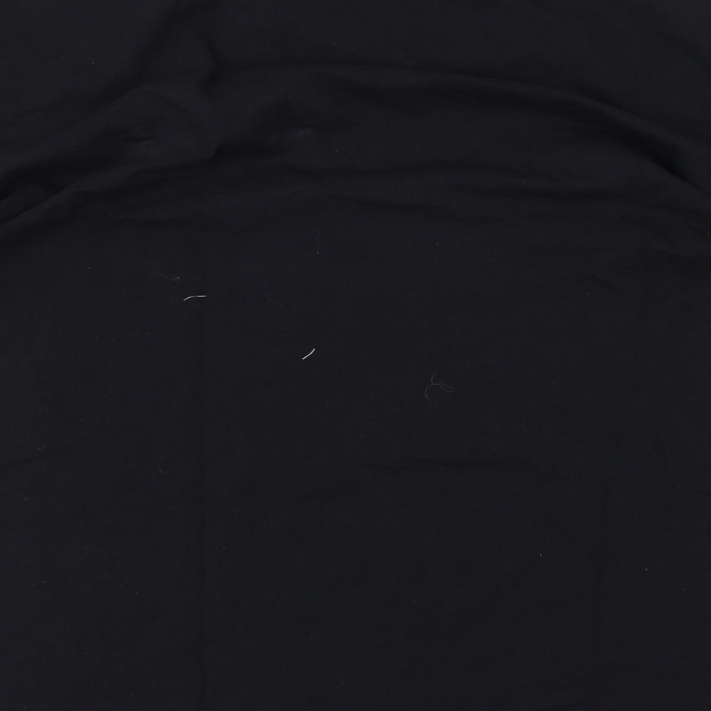 Fruit of the Loom Womens Black   Basic T-Shirt Size 2XL
