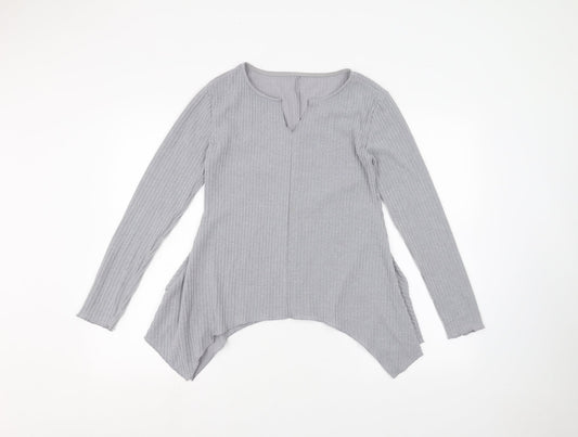 Preworn Womens Grey   Basic T-Shirt Size S