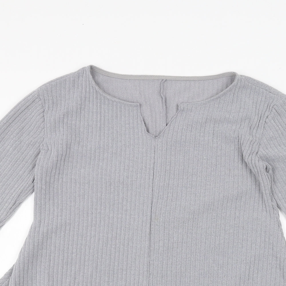 Preworn Womens Grey   Basic T-Shirt Size S