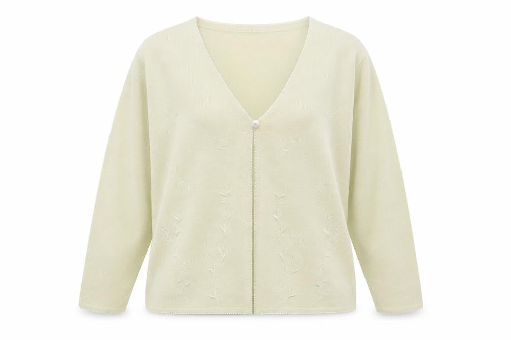 Preworn Womens Beige   Cardigan Jumper Size M