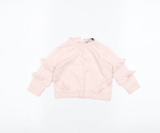 Very  Pink   Pullover Jumper Size 6-9 Months
