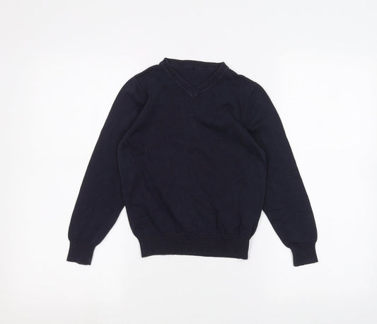 George Girls Blue   Pullover Jumper Size 7-8 Years