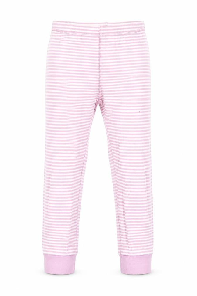 NEXT Girls Pink Striped   Pyjama Pants Size 5-6 Years