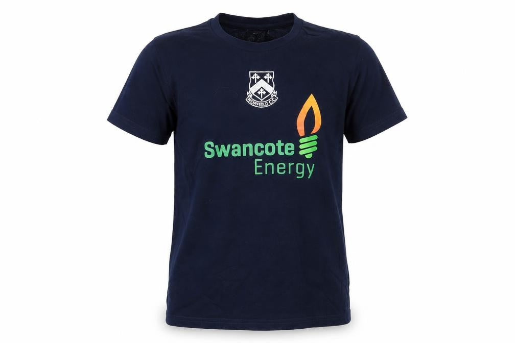Uneek Boys Blue   Basic T-Shirt Size 7-8 Years  - Swancote Energy