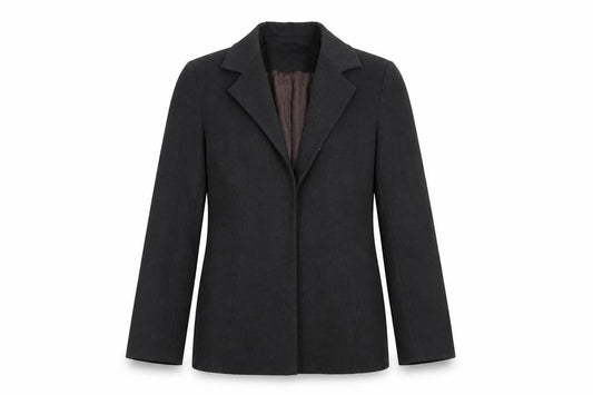 River Island Womens Grey   Jacket Blazer Size 12  - Detailed Sleeve