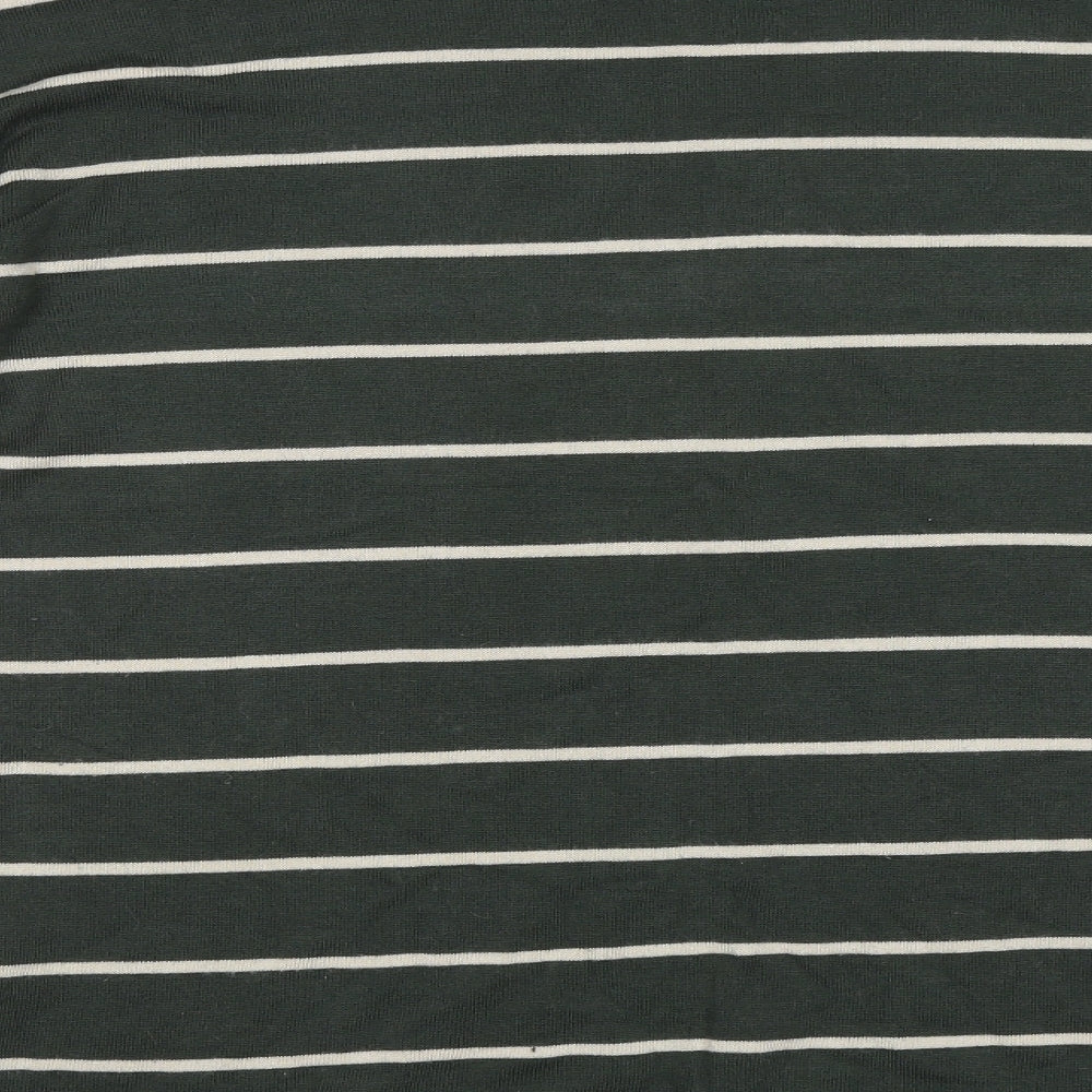 Atmosphere Womens Green Striped  Pullover Jumper Size 12