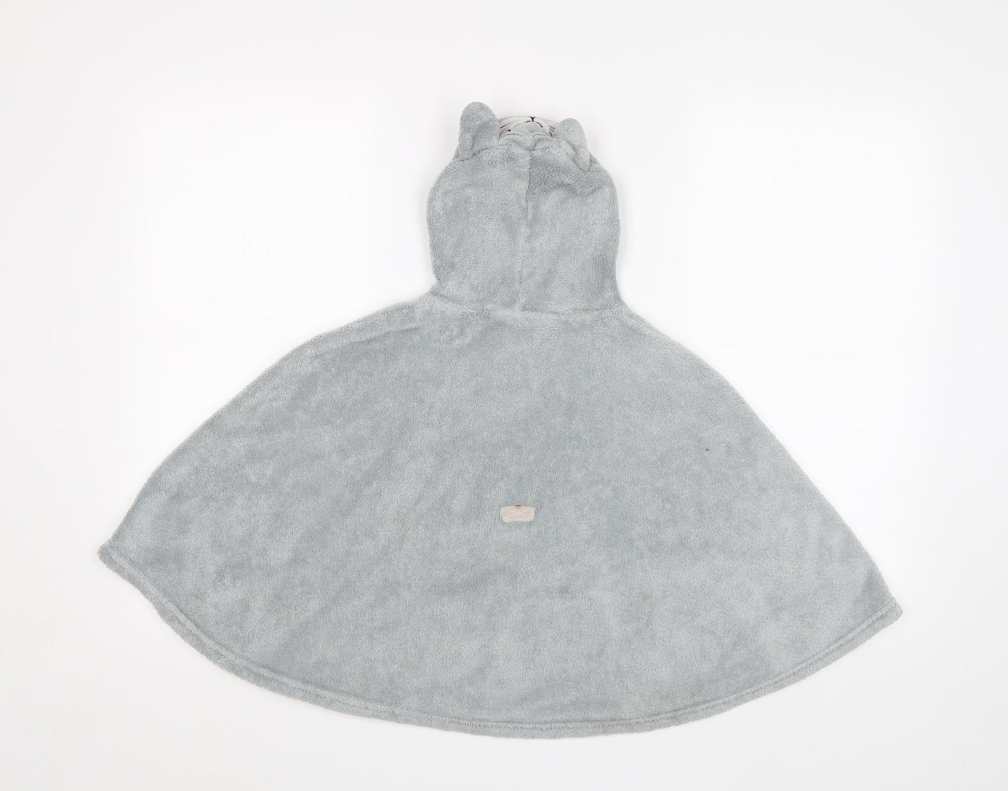 George Girls Grey   Cape Jumper Size S  - Bunny Cape