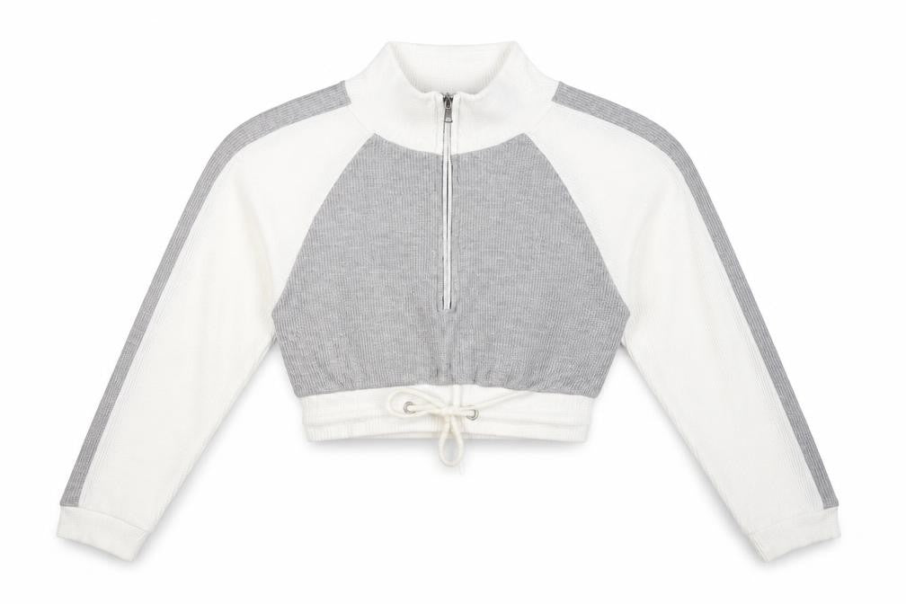 pretty Womens Grey   Pullover Sweatshirt Size 4