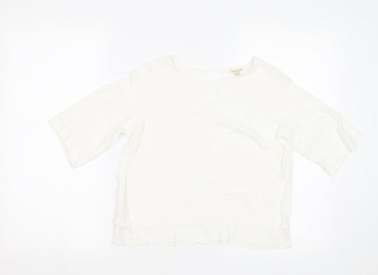 River Island Womens White   Basic Blouse Size 12
