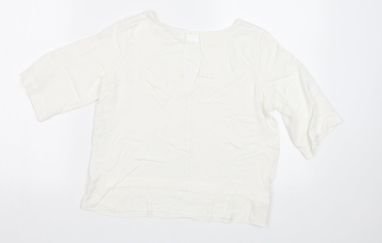 River Island Womens White   Basic Blouse Size 12