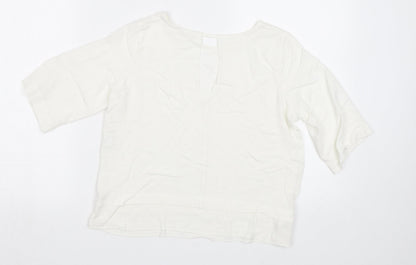 River Island Womens White   Basic Blouse Size 12