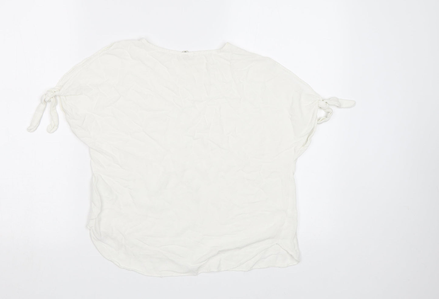 River Island Womens White   Basic Blouse Size 10