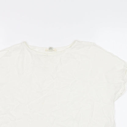 River Island Womens White   Basic Blouse Size 10
