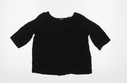 River Island Womens Black   Basic Blouse Size 10