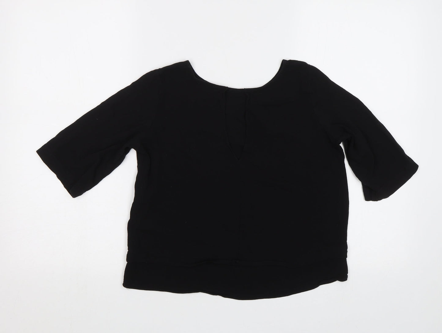 River Island Womens Black   Basic Blouse Size 10