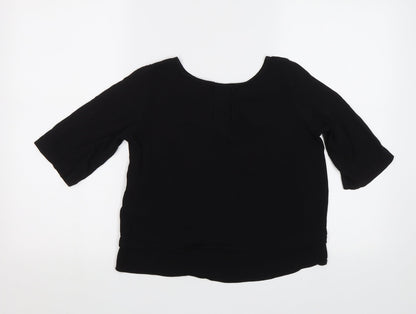 River Island Womens Black   Basic Blouse Size 10