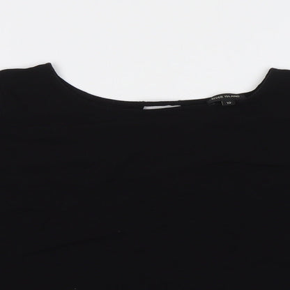 River Island Womens Black   Basic Blouse Size 10