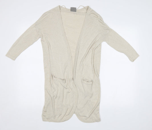 VERO MODA Womens Beige   Cardigan Jumper Size XS