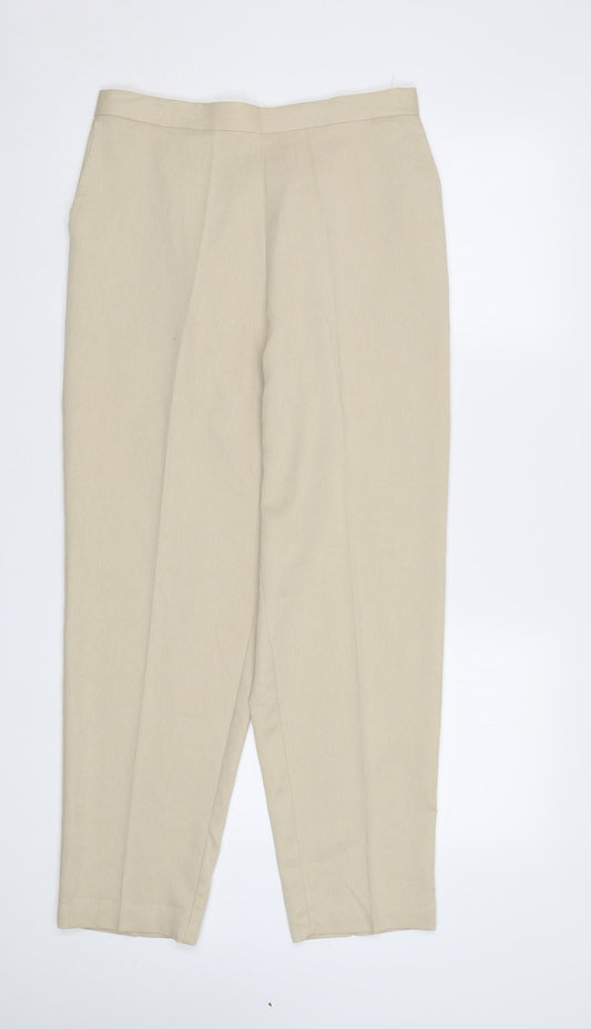 Saira of Manchester Womens Beige   Trousers  Size 10 L27 in