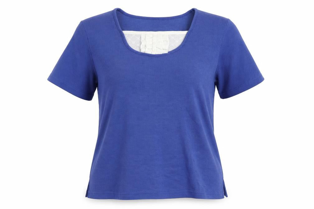 BM Womens Blue   Basic Blouse Size M