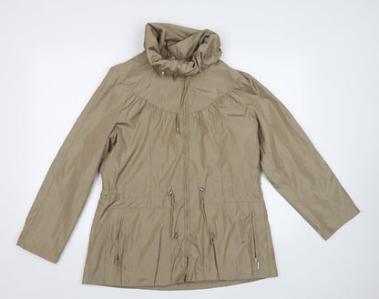 Klass Womens Beige   Jacket  Size 12