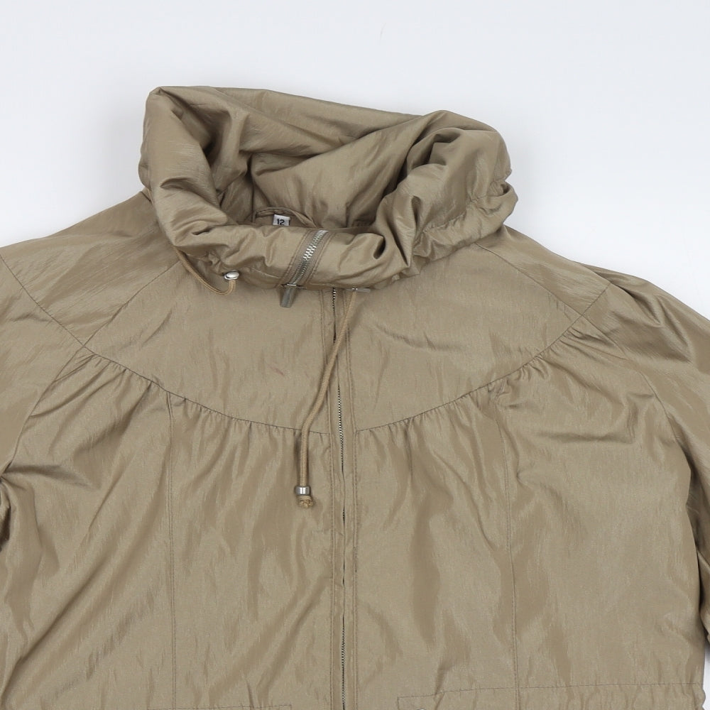 Klass Womens Beige   Jacket  Size 12