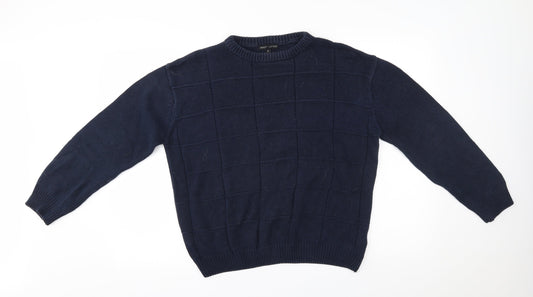 jason jones Mens Blue   Pullover Jumper Size M