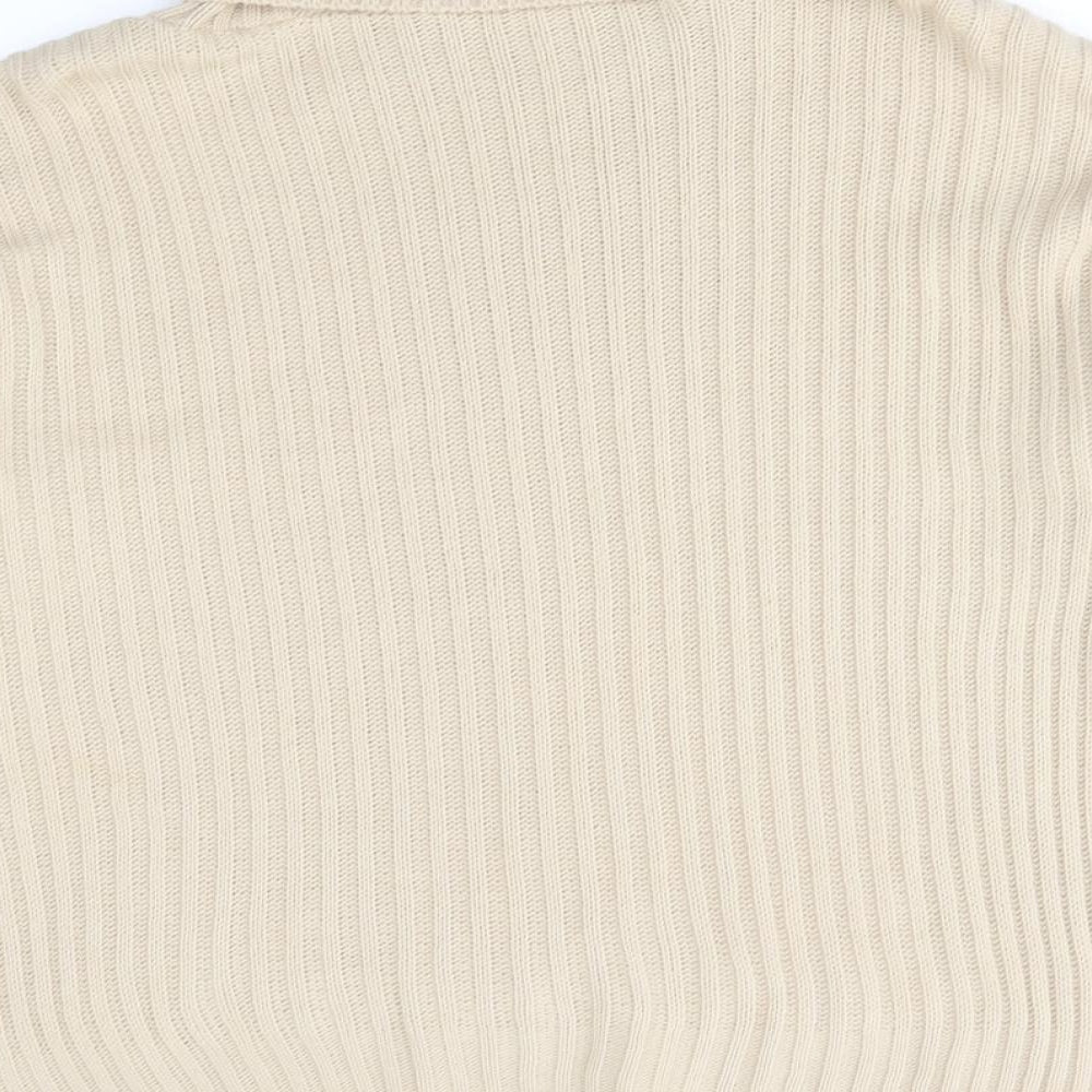 Preworn Womens Beige   Pullover Jumper Size M