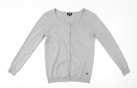 desires Womens Grey   Cardigan Jumper Size L