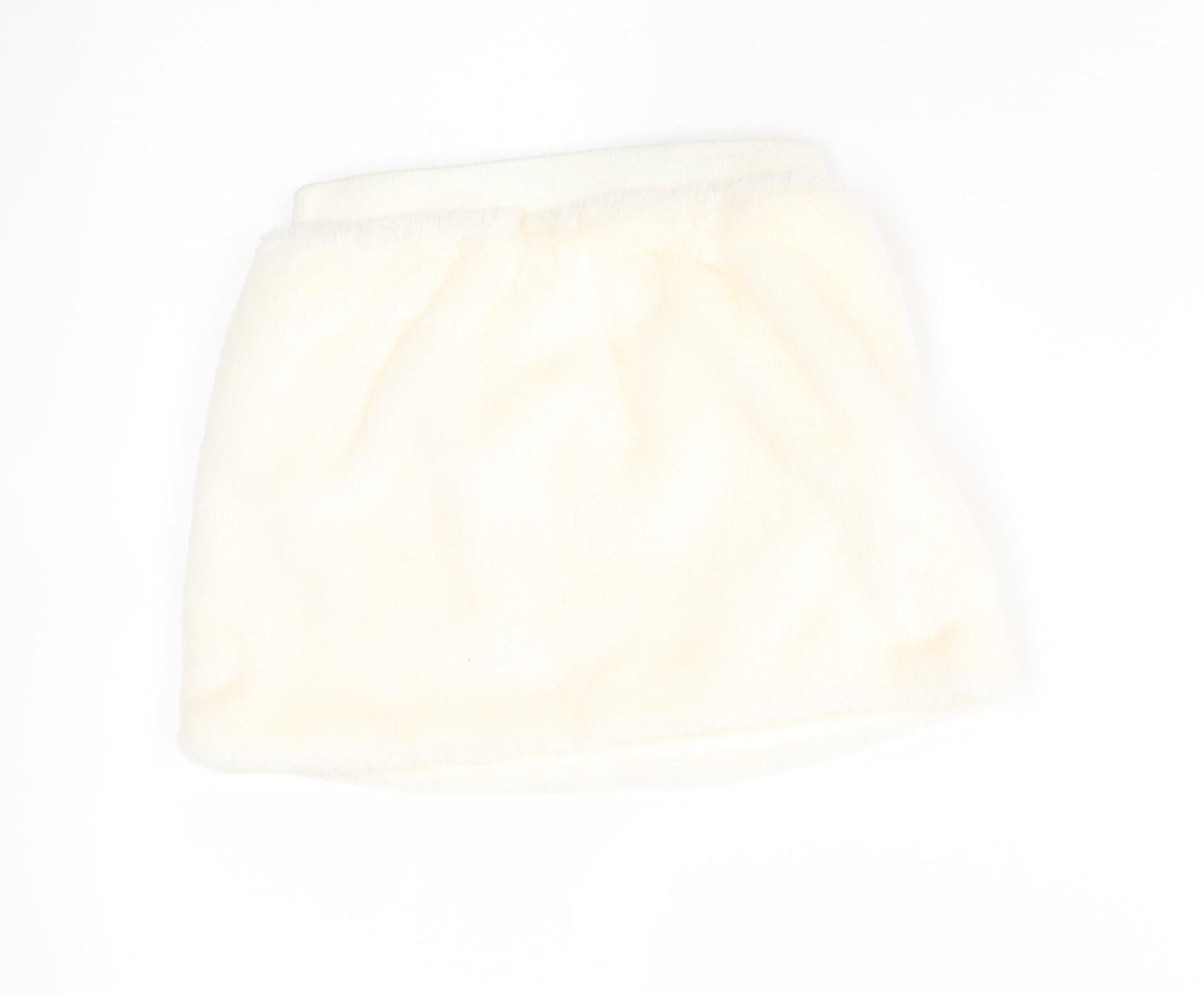 Preworn Girls Ivory   A-Line Skirt Size 5-6 Years