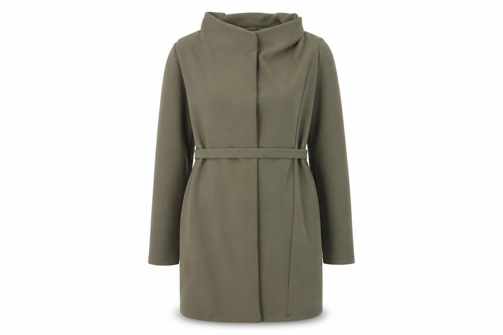 New Look Womens Green    Coatigan Size 10