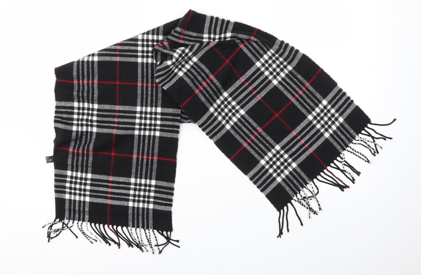 Luxe Unisex Multicoloured Check   Scarf