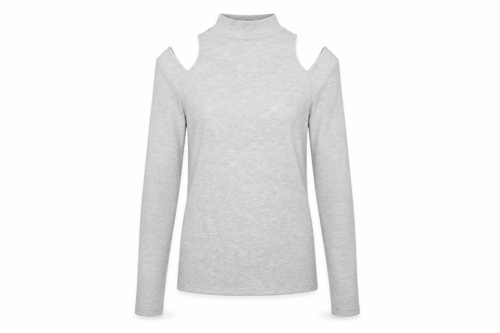 NEXT Womens Grey   Basic Blouse Size 8