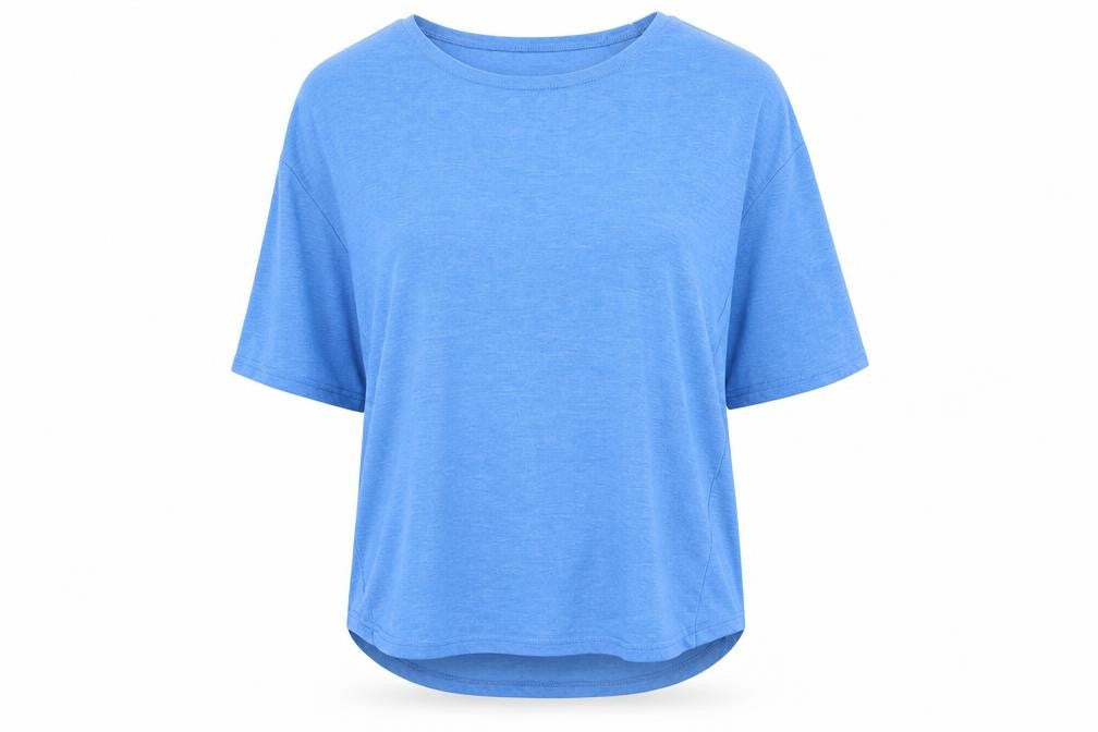 Topshop Womens Blue   Basic T-Shirt Size 8