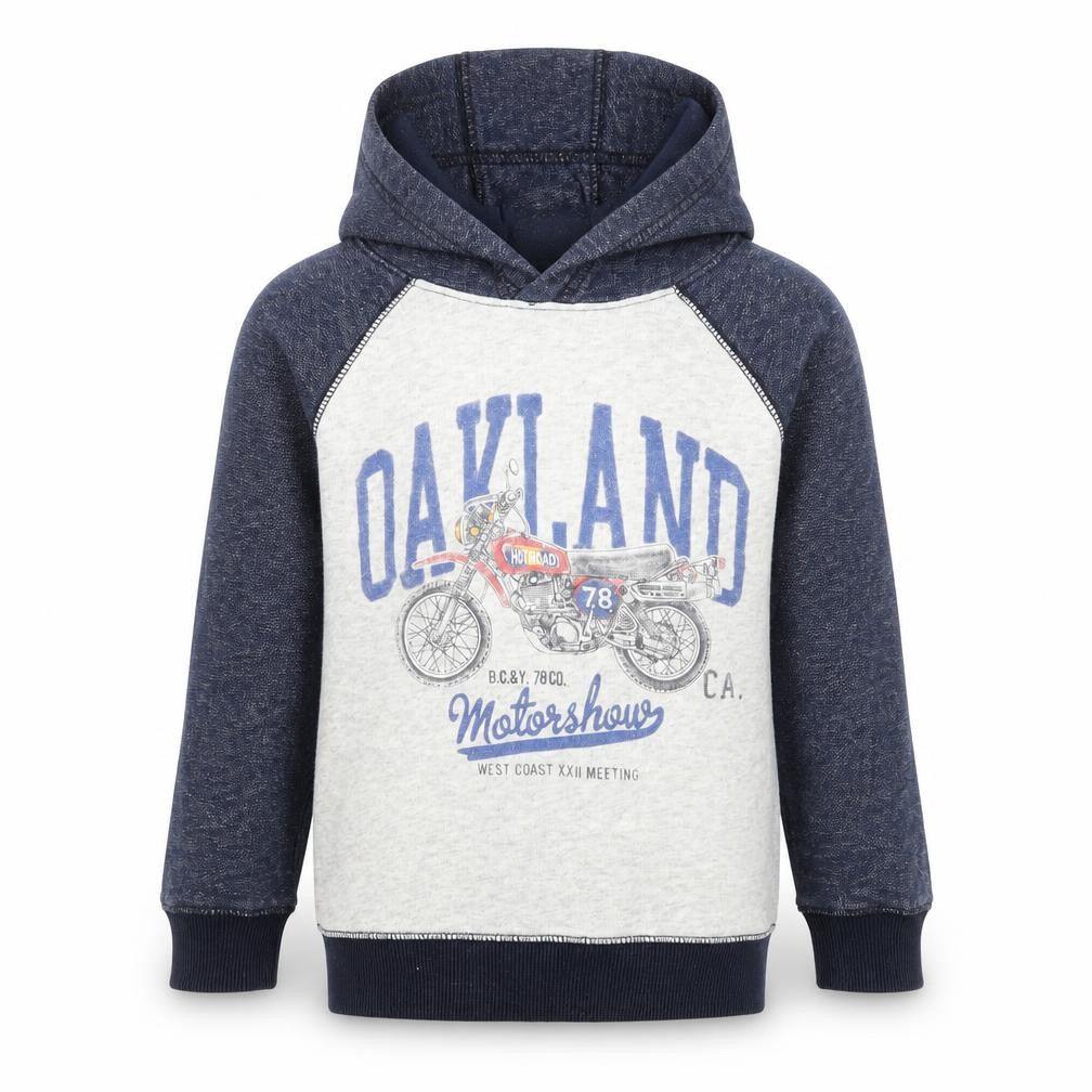Palomia Boys Multicoloured   Pullover Hoodie Size 6 Years  - Motorbike