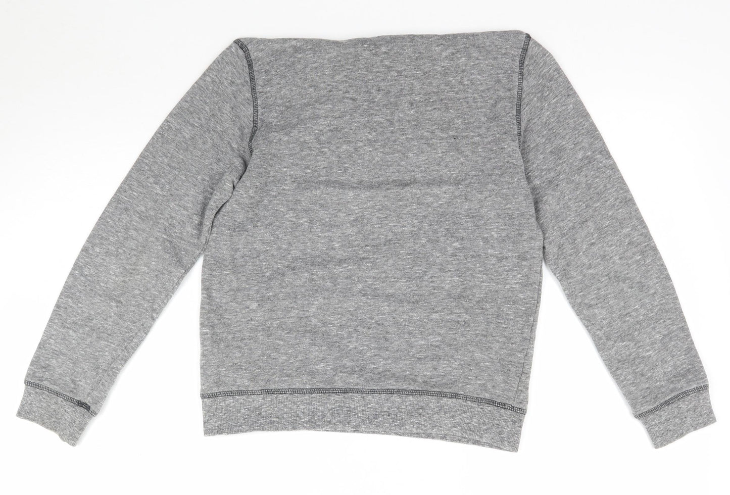 NEXT Boys Grey   Pullover Sweatshirt Size 9 Years  - Skull Dinosaur