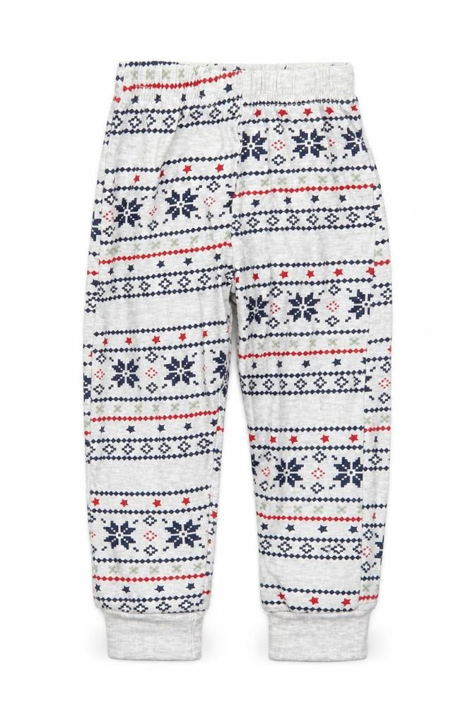 F&F Baby Grey Geometric  Sweatpants Trousers Size 18-24 Months  - Pyjama Pants