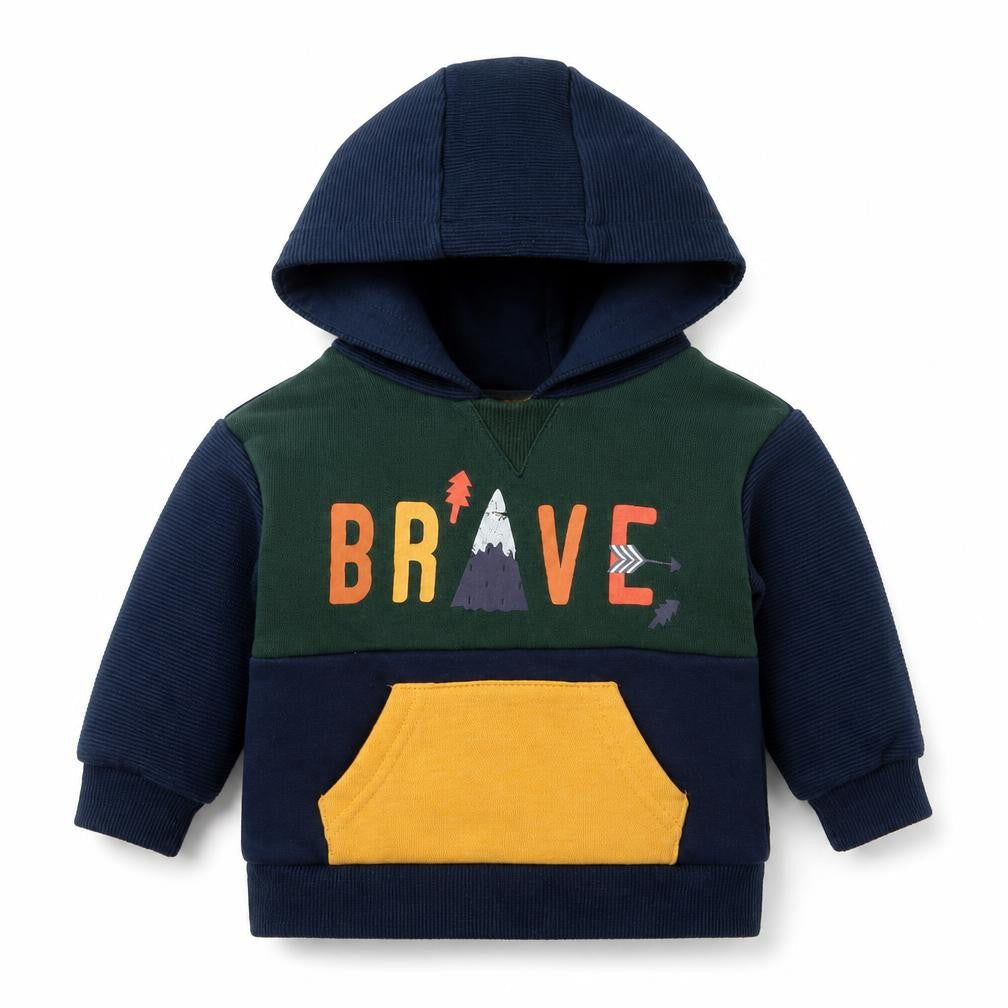 Primark Boys Multicoloured Colourblock  Basic T-Shirt Size 3-6 Months  - Brave