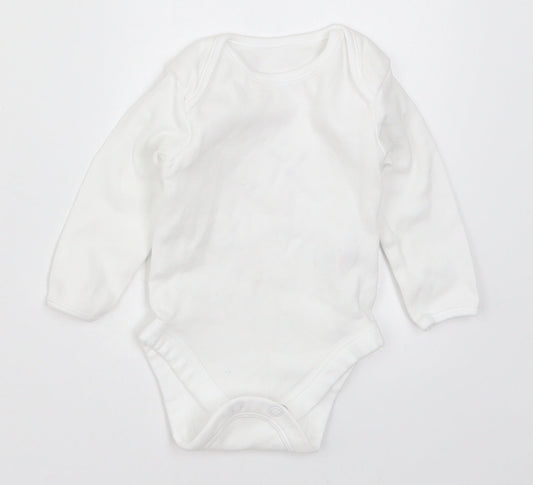 George Baby White   Babygrow One-Piece Size 0-3 Months