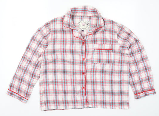 Love To Dream Womens Multicoloured Check  Top Pyjama Top Size 16