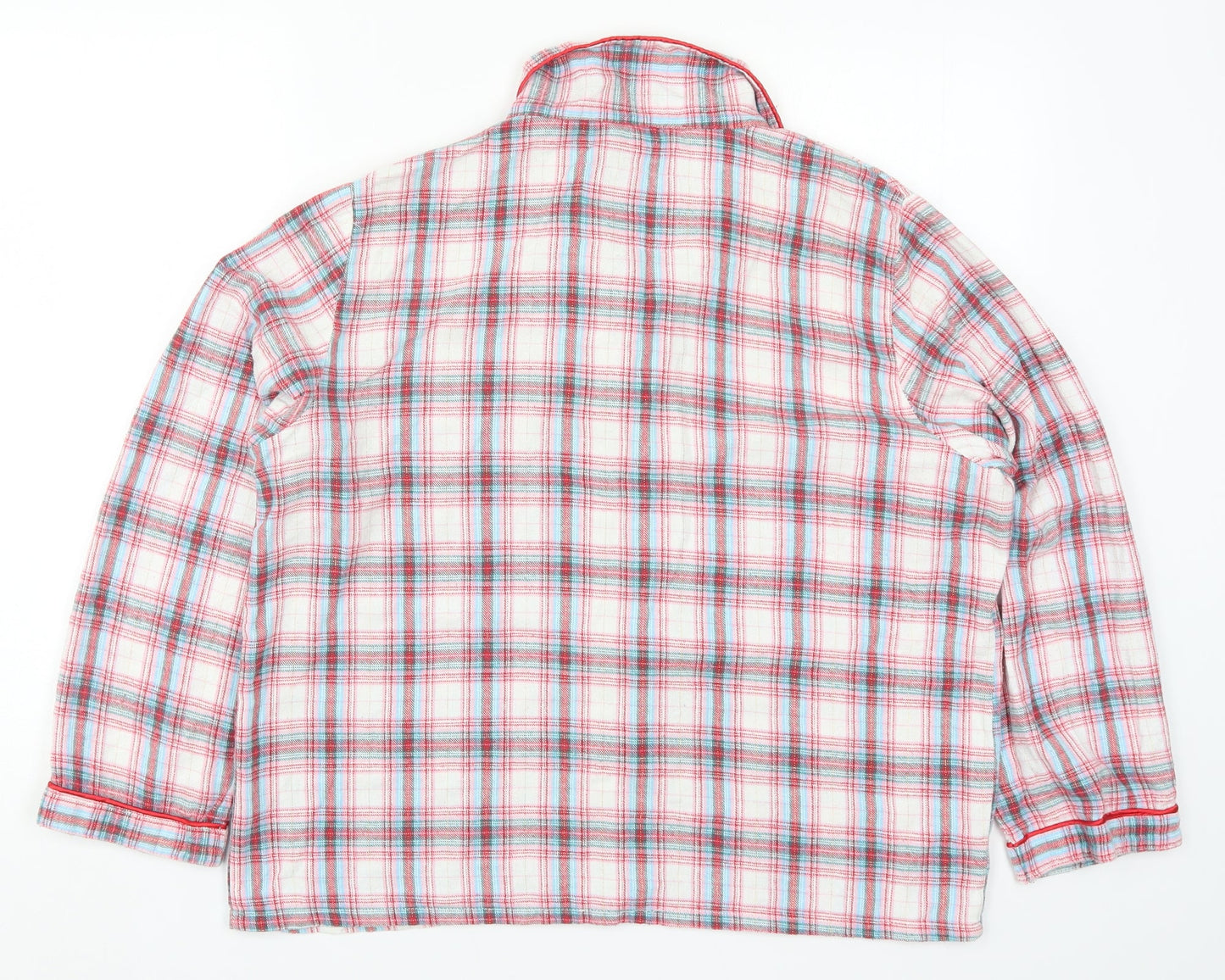 Love To Dream Womens Multicoloured Check  Top Pyjama Top Size 16