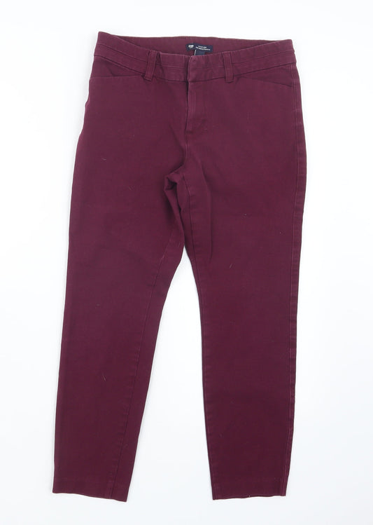 Gap Womens Purple   Trousers  Size 6 L24 in