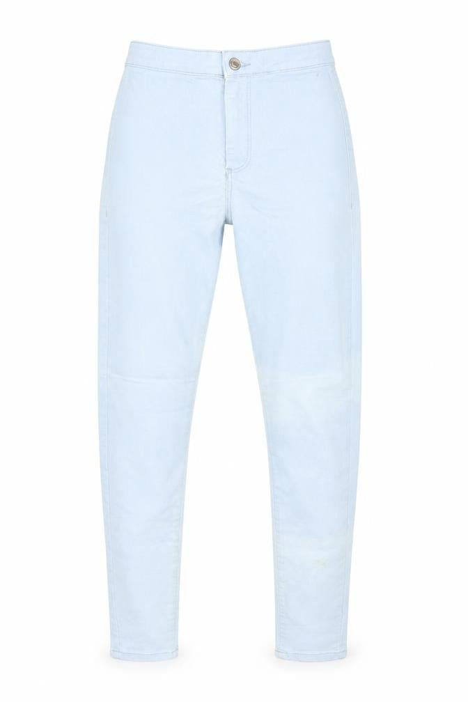 Topshop Womens Blue  Denim Straight Jeans Size 23 in L27 in